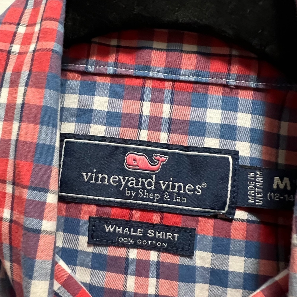 Set of 3 Boy’s Vineyard Vines Button Down Dress Shirts Size Medium 12-14 - Picture 5 of 12
